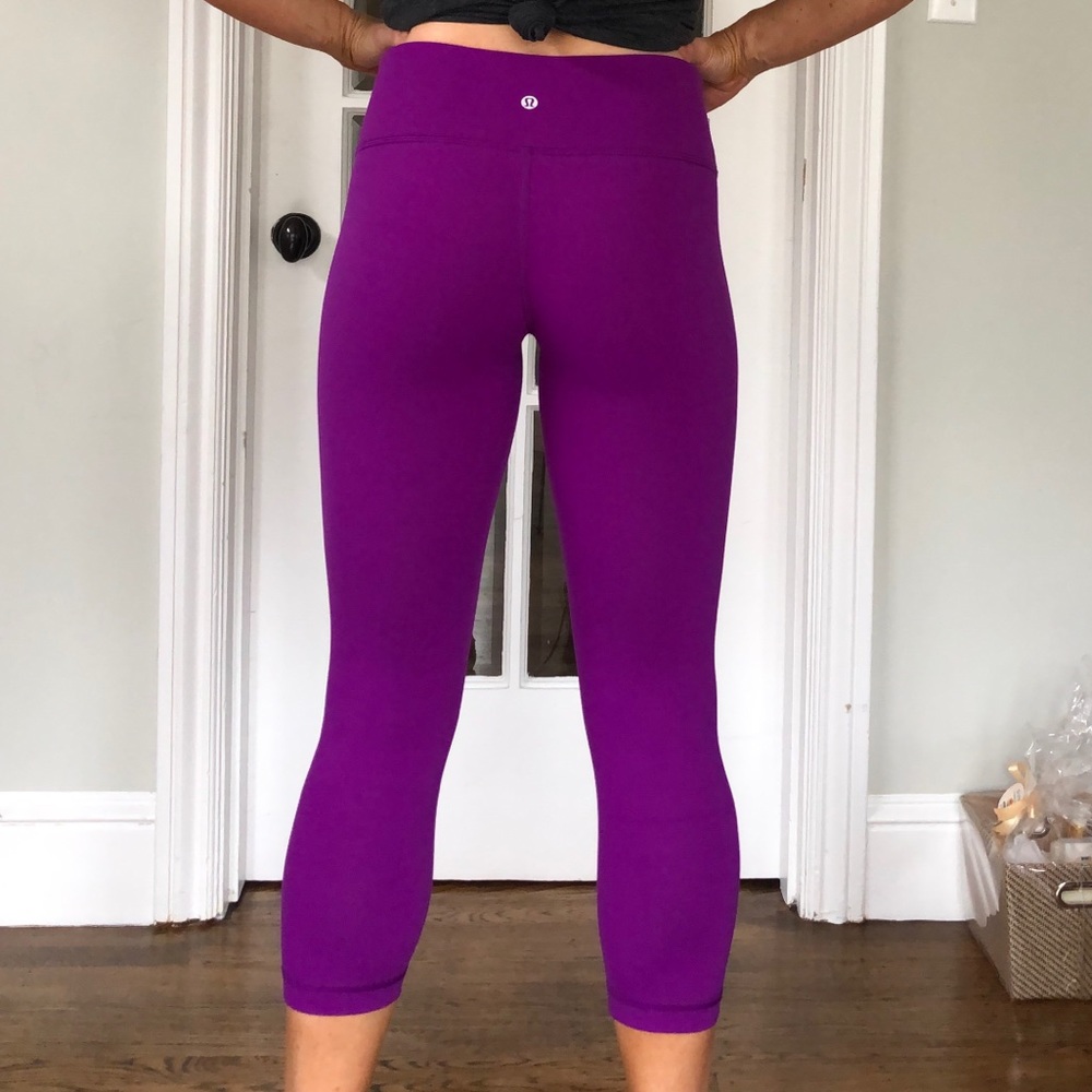 Purple Lululemon leggings